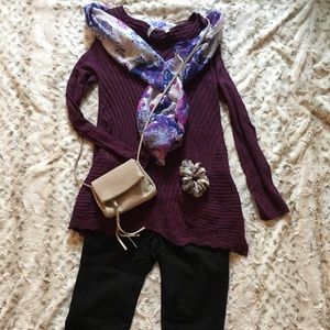 Super soft Burgundy sweater